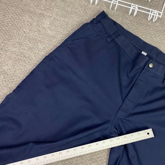 Carhartt Relaxed Fit Rugged Flex Pants Work Men's 46 x 32 Blue - Picture 10 of 11